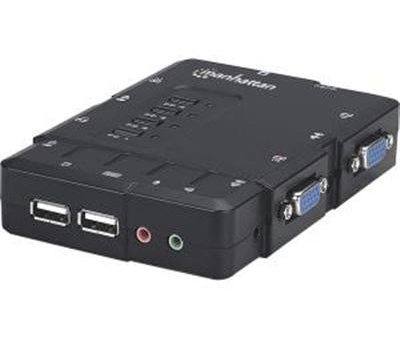 4Port Compact KVM Switch Online Hot Sale