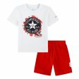 Ensemble de Sport pour Enfants Converse Squiggle S Se+Ft Blanc Online