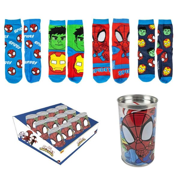 Chaussettes Spidey 4 paires on Sale