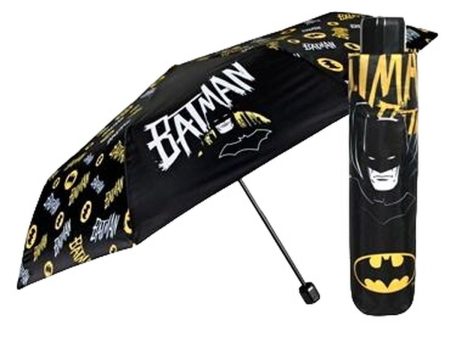 Parapluie pliable Batman Perletti Noir Ø 91 cm Enfant For Discount