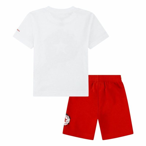 Ensemble de Sport pour Enfants Converse Squiggle S Se+Ft Blanc Online