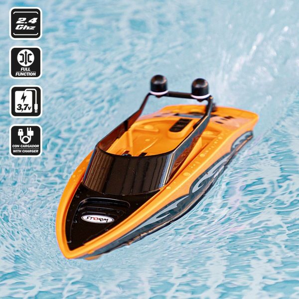 Bateau radiocommandé Colorbaby (2 Unités) Online Sale