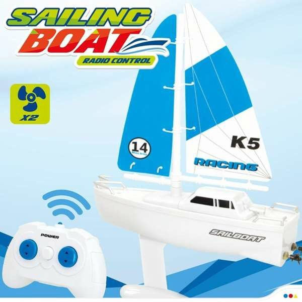 Bateau radiocommandé Colorbaby Voilier 2,4 GHz Online