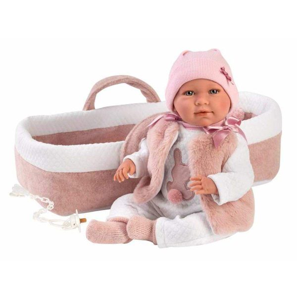 Poupée Bébé Llorens Mimi Rose 40 cm Nacelle Online now