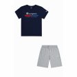 Ensemble de Sport pour Enfants Champion Essential Blue marine For Cheap