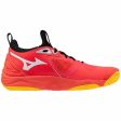 Baskets Mizuno Wave Momentum 3 Rouge For Discount