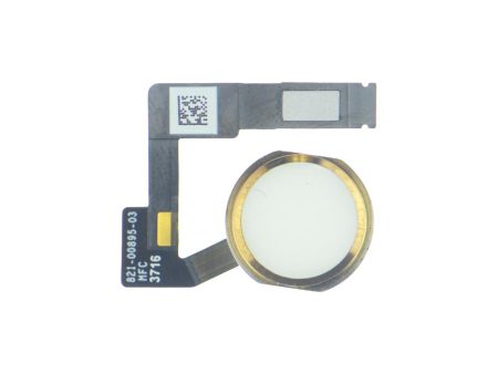 For Apple iPad Pro 10.5  Replacement Home Button Flex (White Gold) Supply